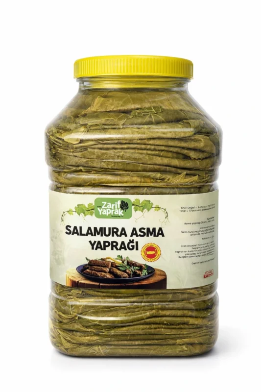 Tokat Erbaa salamura asma yaprağı 5 kg bidon Zarif Yaprak