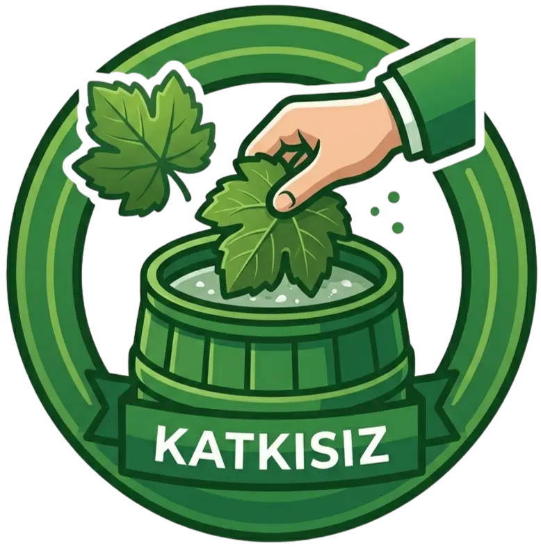 katkisiz salamura yaprak uretimi